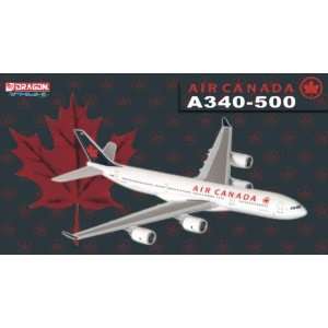  Dragon Wings Air Canada A340 500 C GKOM Model Airplane 