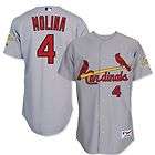 Yadier Molina Authentic 2011 St Louis Cardinals World S
