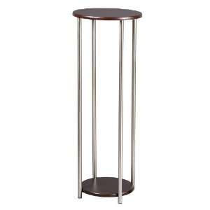 Adesso Lighting HX4875 15 Madrid Pedestal, Walnut