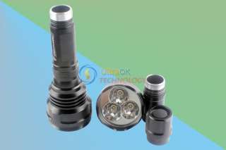 The Item uses of a 3 pcs USA CREE XP G R5 LED, producing very bright 