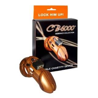 Designer Collection CB 6000 Male Chastity Device, Wood