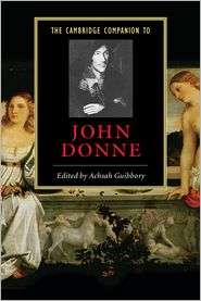 The Cambridge Companion to John Donne, (0521540038), Achsah Guibbory 