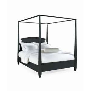   Pointe Poster Bed with Optional Canopy in Black