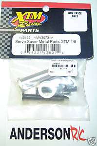 XTM 149455 Servo Saver Metal Parts 1/8 Bellcrank Steer  