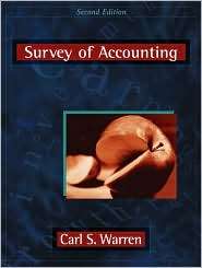 Survey of Accounting, (0324183445), Carl S. Warren, Textbooks   Barnes 