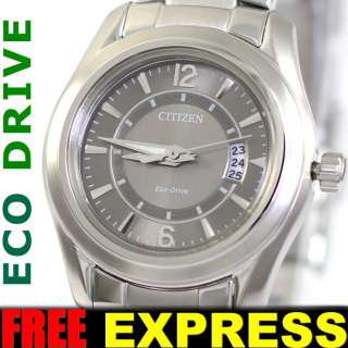   Watch ECO DRIVE Analog Fashion Xpress Warranty FE1010 57H  
