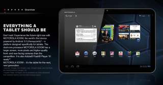 Motorola Xoom MZ604 32GB, Wi Fi, 10.1in   Black, Retail Package BRAND 