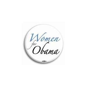  Obama Women for Obama Pin   Button 