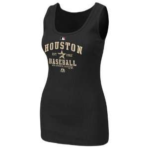  Houston Astros Womens Authentic Collection Black Classic 