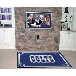  Indianapolis Colts NFL Merchandise   Area Rug 4 X 6 