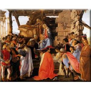   Magi 30x24 Streched Canvas Art by Botticelli, Sandro