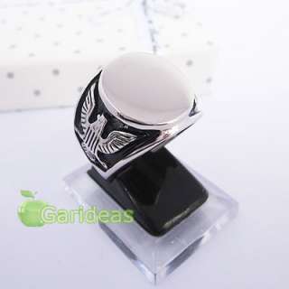   Stainless Steel Eagle Ring Item ID2099 US Size 7 8 9 10 11(1Pcs