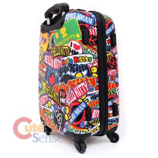 Sanrio Hello Kitty Luggage Suit Case 20in Loungefly 3