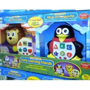  Early Learning Lion On the Go Lion and ABC and 123 Penguin 