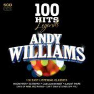 100 HITS LEGENDS ~ ANDY WILLIAMS ~ 5 CD BOX SET ~ NEW  