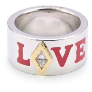  Love Peace And Hope Love Made In Heaven Ring, Size 6 