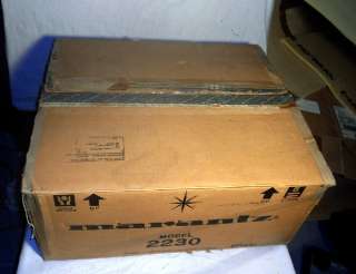 Marantz 2230 Stereo ReceiverOriginal Box1 Owner  