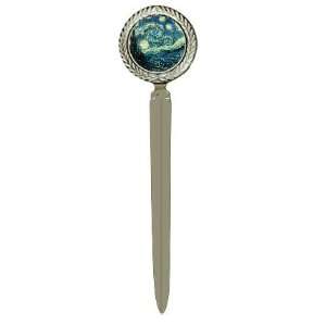  Starry Night By Vincent Van Gogh Letter Opener Office 