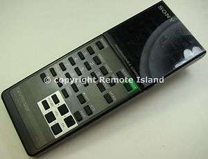 Sony RM 762 TV Remote Control KV 27XBR10 32XBR10 27XBR6  