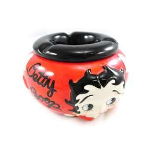  Moroccan ashtray Betty Boop red black.