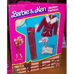   Barbie & Ken Western Fashions  Barbie Western Elegance Toys & Games