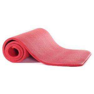 NEW ProSource EXTRA THICK YOGA MAT For FITNESS & EXERCISE   Red  