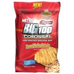Met Rx  Big 100 Colossal, High Protein Brownie Peanut Butter Delight 