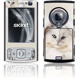  White Persian Cat skin for Nokia N95 3 Electronics
