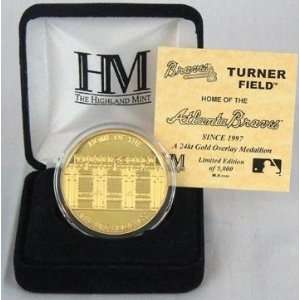 Turner Field Gold Coin