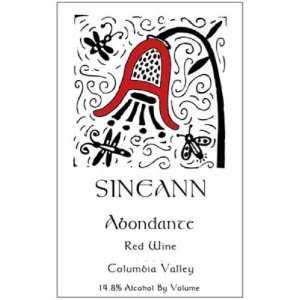  2009 Sineann Abondante Red 750ml Grocery & Gourmet Food