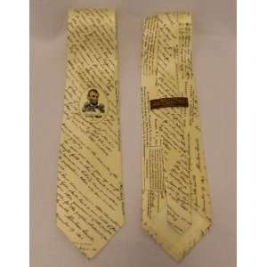  Gettysburg Address Abraham Lincoln   Museum Artifacts Silk 