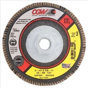 CGW Abrasives 36324 Xxl Z3 Flap Disc T29 80 Grit (1 EA)  