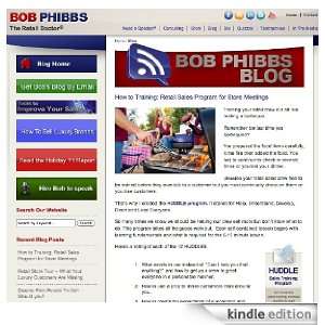  Bob Phibbs, the Retail Doctors Blog Kindle Store the 