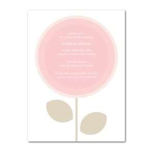    Baby Shower Invitations   Abstract Blossom By Picturebook Baby