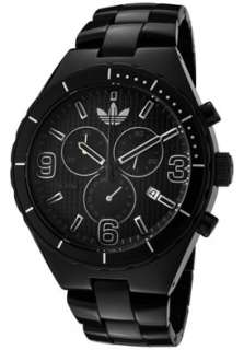 Adidas Watch ADH2576 Mens Cambridge Chronograph Black Matte Plastic 