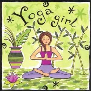  Jennifer Brinley   Yoga Girl Canvas