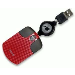  191034 Mouse   Optical Wired   Red Electronics