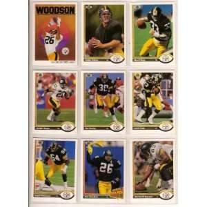 Pittsburgh Steelers 1991 Upper Deck Football Team Set (Bubby Brister 