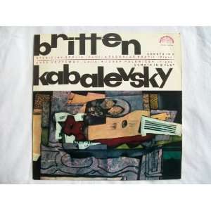   STANISLAV APOLIN/SASA VECTOMOV Britten/Kabalevsky Cello Sonatas LP