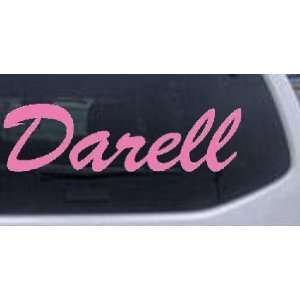  Pink 60in X 18.0in    Darell Names Car Window Wall Laptop Decal 