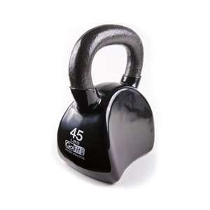  45lb Contour Kettlebell with DVD by GoFit   BLACK Sports 
