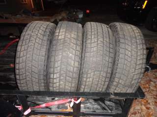 Bridgestone blizzak dm v1 265/70R17 Tires 4 Almost New  
