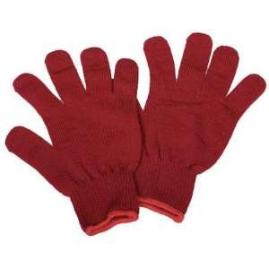 Linemans Gloves and Accessories Glove,Winter Liner,Acrylic/Nylon,Red,