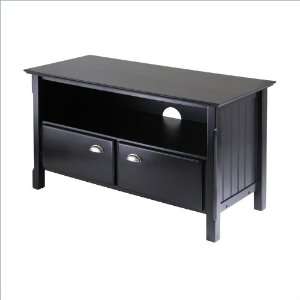  Winsome Trading Timber TV Stand with Two Doors 20244 