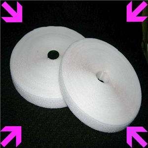 27 yard(Hook+Loop) Adhesive Tape Velcro Roll WHITE 3/4  
