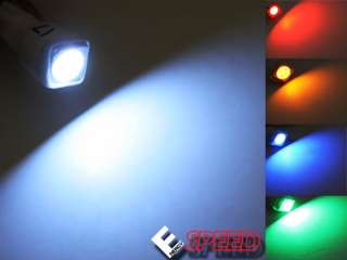 T5 74 2721 Glove Box Light High Power LED Bulbs Blue  