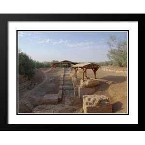 Excavation of the John the Baptist Church 20x23 Framed and 