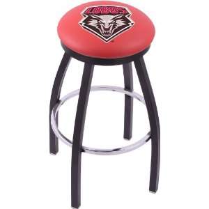  University of New Mexico Steel Stool with Flat Ring Logo 