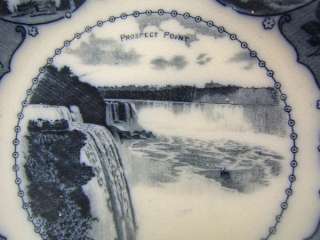 Old Niagra Falls Souvenir Collector Plate w/ chips  