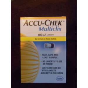  Accu chek Multiclix lancets